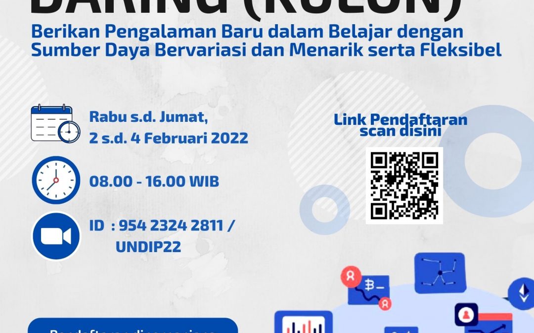 Pelatihan E-Learning/Pembelajaran Daring (KULON) Tahun 2022