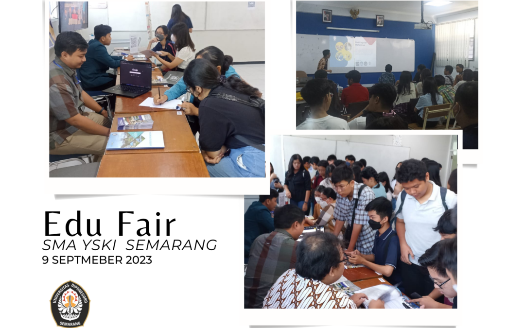 Undip Berpartisipasi dalam Edu Fair SMA Kristen YSKI Semarang