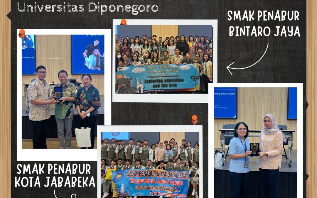 Kunjungan SMA Kristen Penabur ke Universitas Diponegoro